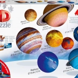 3D puzzle Układ Słoneczny 540 elementów