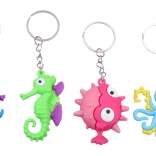 Brelok z motywem morskich zwierzątek
