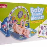 Interaktywna mata do zabawy dla niemowląt z pianinkiem i akcesoriami