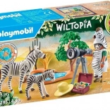 Playmobil Wiltopia safari wyprawa z fotografką i zebrą