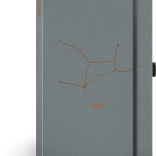 Notes Zodiak Panna, w linie 13 × 21 cm