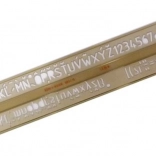 KOH-I-NOOR szkolna szablona liter 1,0 cm