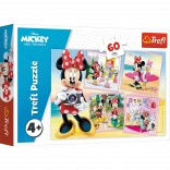 puzzle 60 elementów disney minnie – urocza minnie
