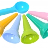 Zestaw kolorowych foremek do rożków lodowych z nabierakiem