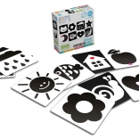 Duże kontrastowe karty dla niemowląt KukiKuk