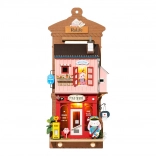 Minimodel domku Urząd Poczty do zawieszenia