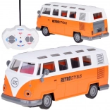 Retro autobus RC z oświetleniem – zdalnie sterowany model RETRO CITY BUS