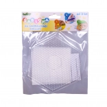 Szablon do koralików do zaprasowywania – sześciokąt