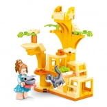 Sluban Girls Dream – tor przeszkód dla kotków, klocki