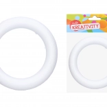 Dekoracyjny wianek z polistyrenu 25 cm