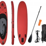 Paddleboard ENERO 320 cm czerwono-czarny-szary