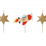 Dekoracyjne świeczki urodzinowe