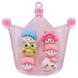 Zestaw Pierścionków z Motywem Korony 6 szt.