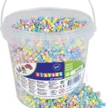 Koraliki do prasowania w wiaderku - pastelowe, 10000 szt.