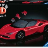 3D puzzle Ferrari SF90 Stradale od Ravensburger, 108 elementów