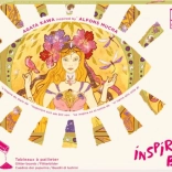 Świecący malunek - Ilustracje inspirowane Alfonsem Muchą