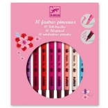 Dwustronne flamastry DJECO dla dziewczynek