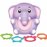 Słoń do wanny z pierścieniami