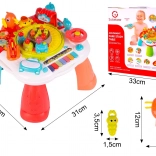 Edukacyjny stolik pociąg z aktywnościami
