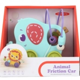 Plastowy labirynt słoń na kółkach