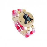 Detoa dziewczęcy zegarek z Krecikiem różowy