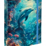Okładki na zeszyty BAAGL Delfin A5