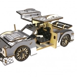 Drewniane 3D puzzle – sportowy samochód Woodcraft