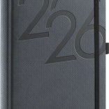 Dzienny terminarz Ajax czarny 2026