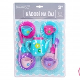 Plastowy zestaw do herbaty dla dzieci 13 szt. – polskie opakowanie