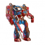 Woodcraft drewniane puzzle 3D Powersuit kolorowe