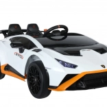 Elektryczny samochodzik LAMBORGHINI STO Drift – biały