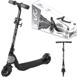 Evo Light Speed dziecięca składana hulajnoga z kółkami LED – czarna