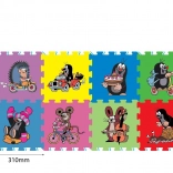 Piankowy dywan KRTEČEK 29 × 29 cm