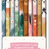 Zestaw ołówków z ilustracjami od DJECO