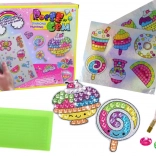 Zestaw do diamentowego malowania – kolorowe naklejki ze słodkościami