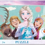 Puzzle Frozen: Rodzinne 15 elementów