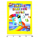 Kolorowe samoprzylepne papiery A4, 10 arkuszy