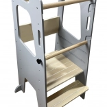 Rosnąca wieża edukacyjna 2Kids Toys szara