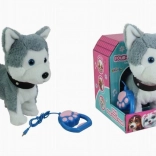 Interaktywny pluszowy piesek sterowany głosem i dotykiem